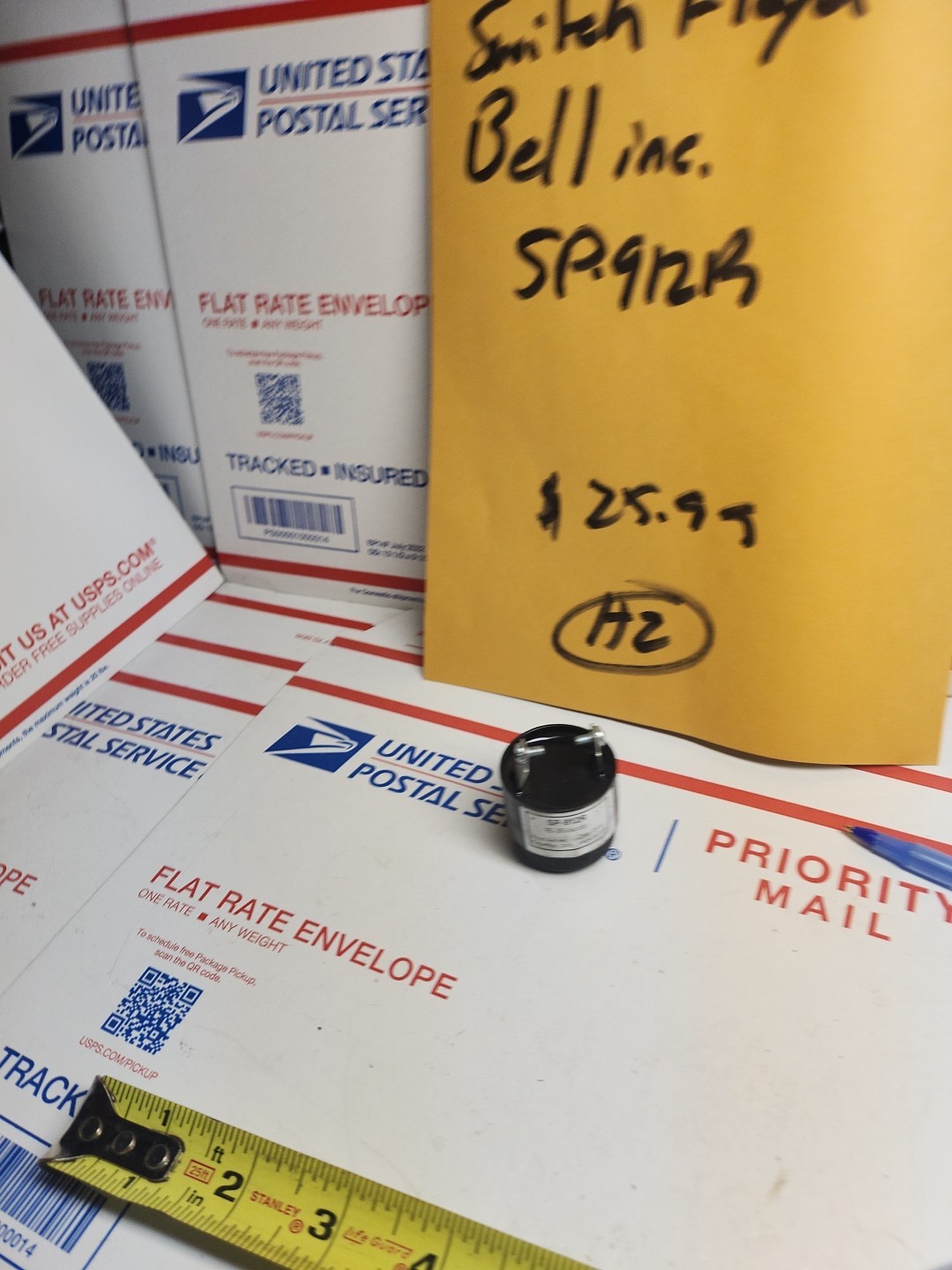 FLOYD BELL Pressure Switch SP-912R NEW , H2