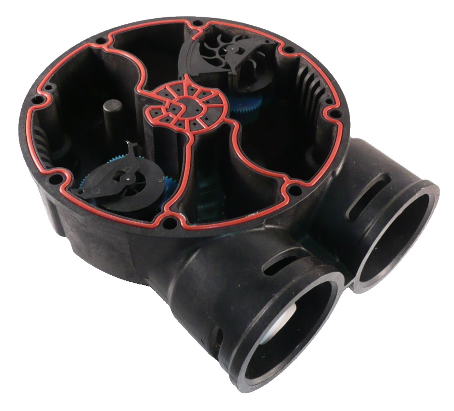 Kinetico 2060s Mach Series Level 1 With Turbines Gear Stacks and Gasket