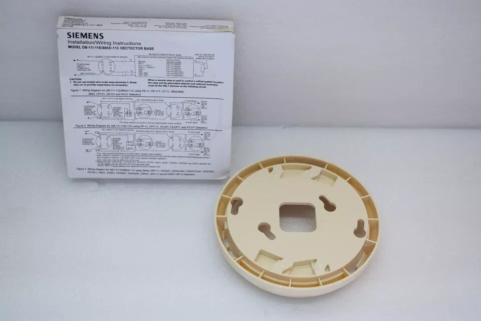 DB-11E  Smoke Siemens detector Base For HFP-11, FP-11(lot of 3 pcs)