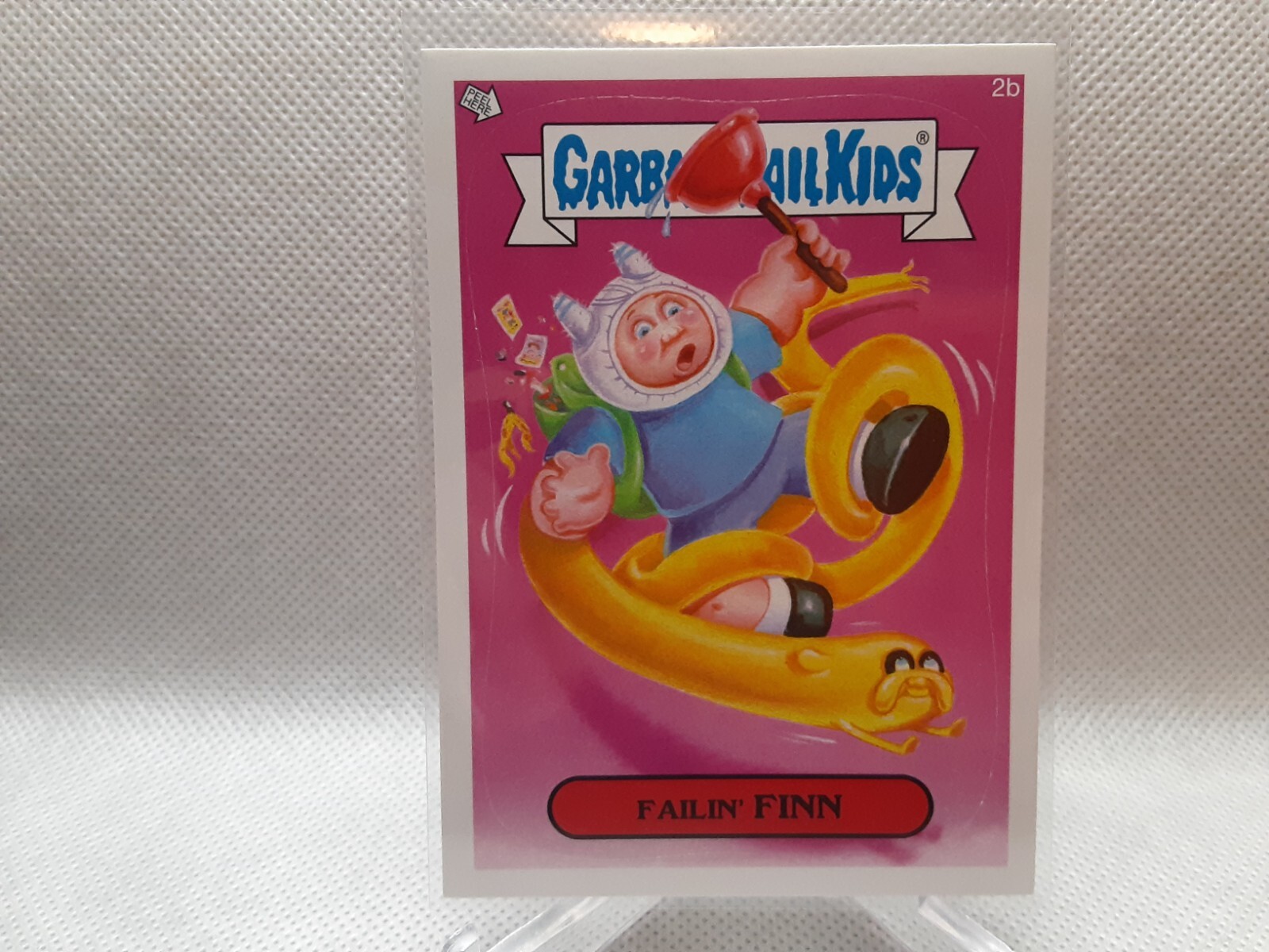 🔥2014 Topps Garbage Pail Kids Failin' Finn #2B