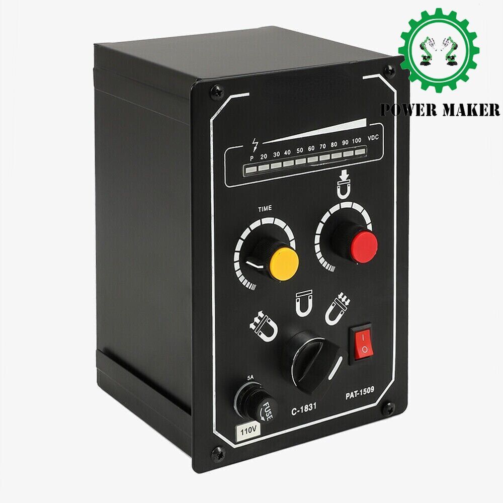110V 5A Electro Magnetic Chuck Controller Magnetic LED Display PlanerAccessories