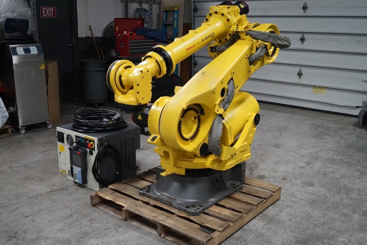 Fanuc R-2000iC/165F Robot System w/ R-30iB+ Plus Control TESTED W/ WARRANTY