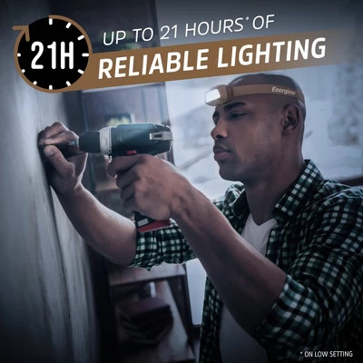 Energizer 575 Lumen Hybrid Powered LED Headlamp