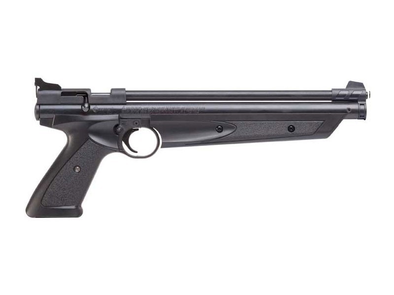 Crosman 1377C / PC77, Black, .177 Cal, Multi-Pump, Single-Shot, Bolt-Action