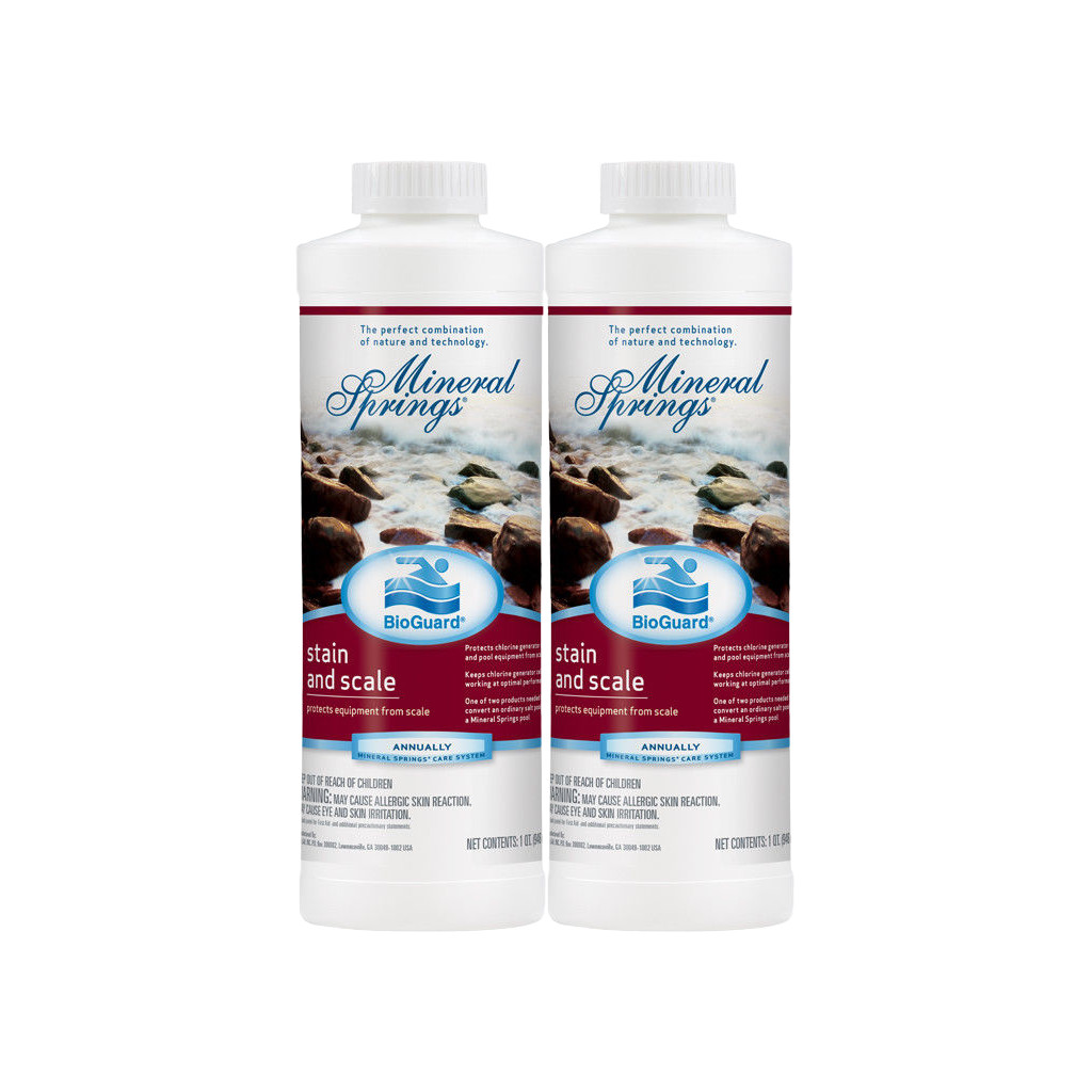 BioGuard Mineral Springs Stain and Scale - 1 qt (2 Pack)
