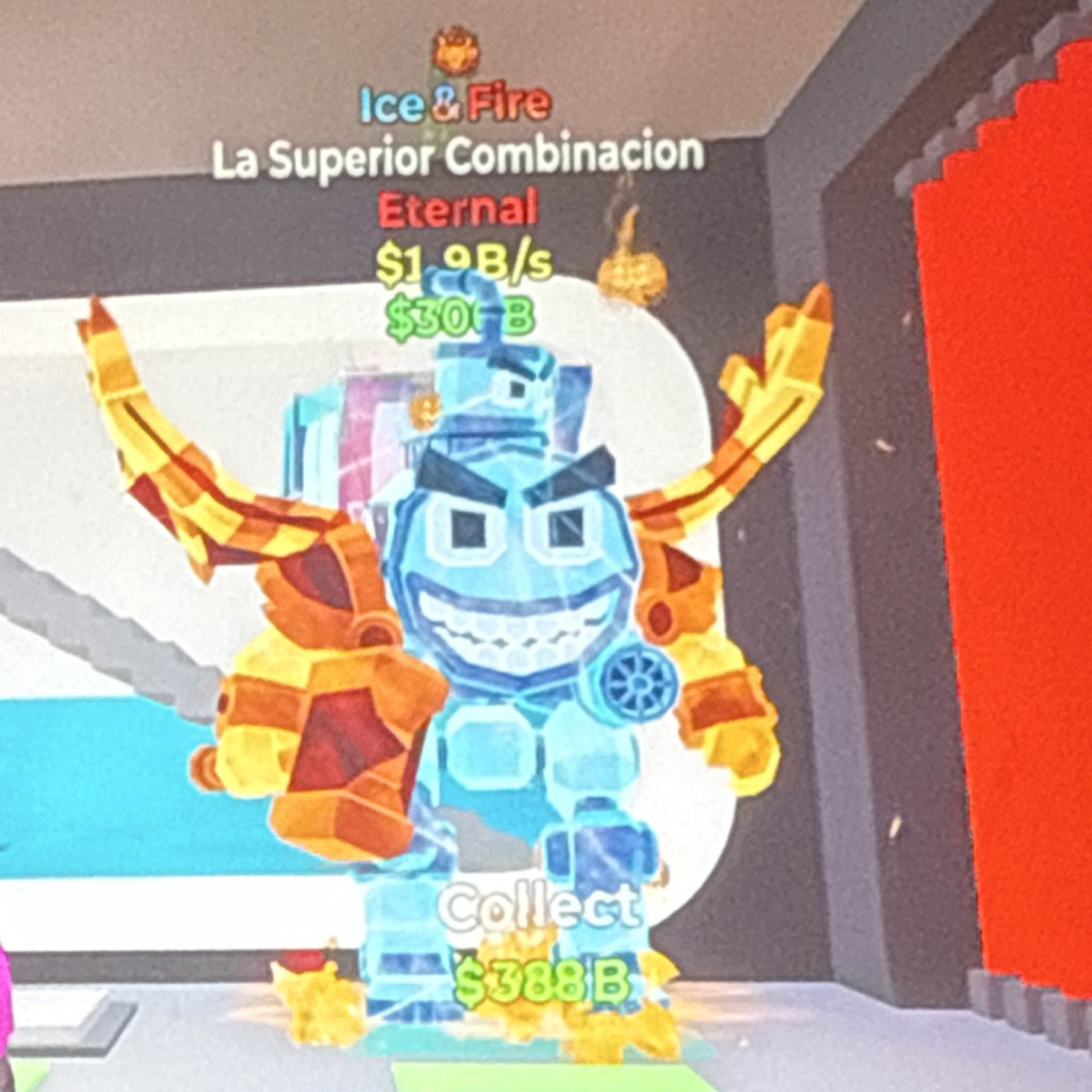 Fortnite Brainrot ice & Fire La Superior Combination Eternal  $1.9B/s worth 300B