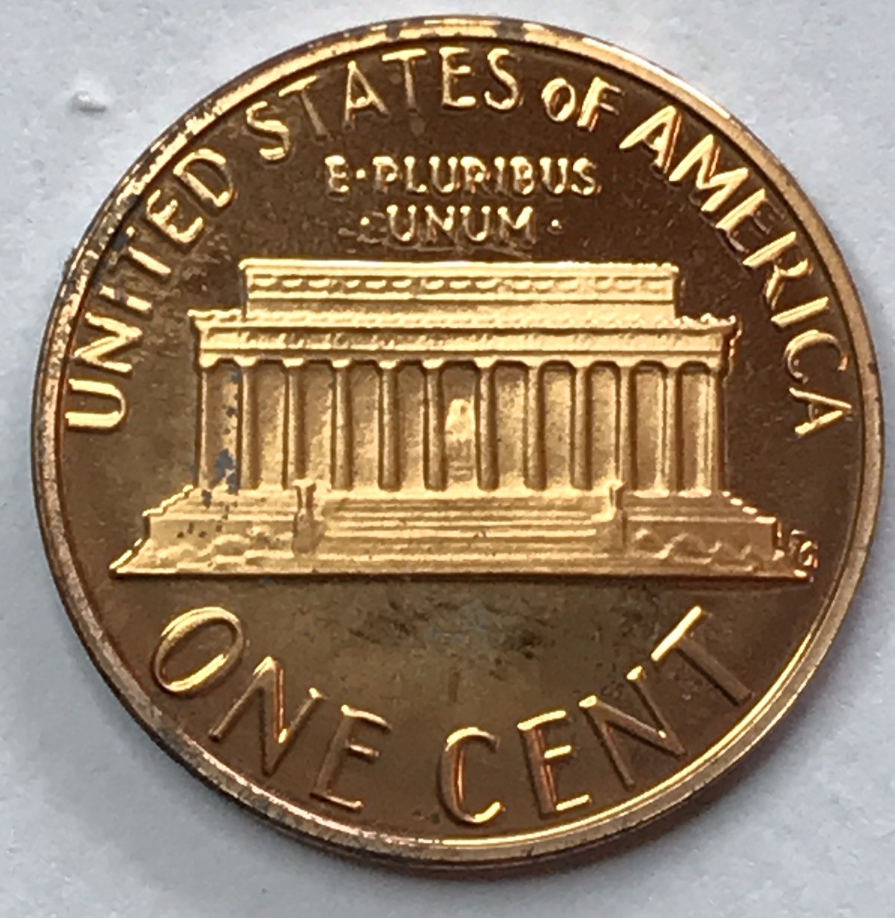 1984-S PROOF LINCOLN MEMORIAL CENT (IMPAIRED)