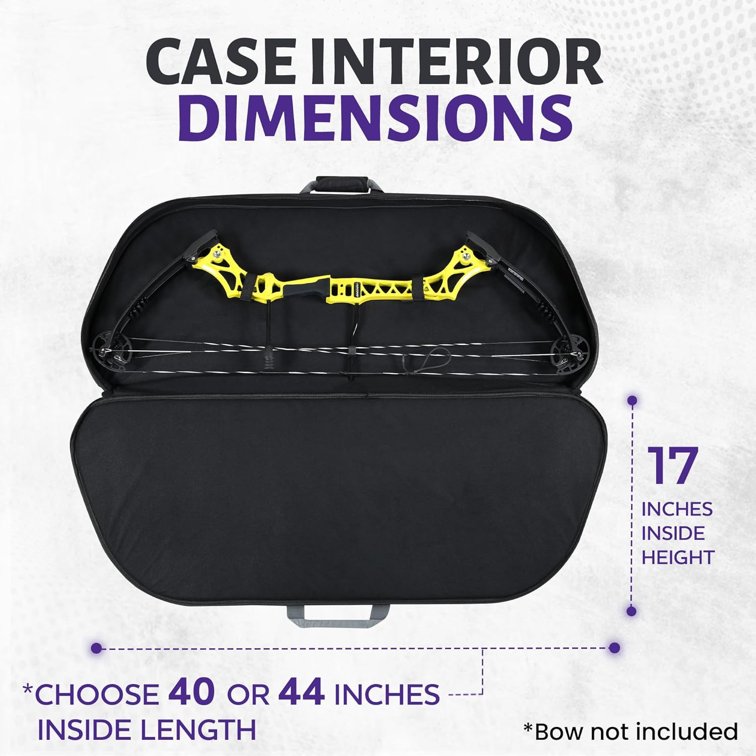 LEGEND Apollo Soft Bow Case - Compound Bow Case with Multiple Storage & Foam Pad