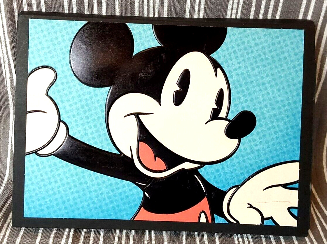 Vintage Hallmark Disney's Mickey Mouse Note Portfolio - 8 Cards - New (open box)