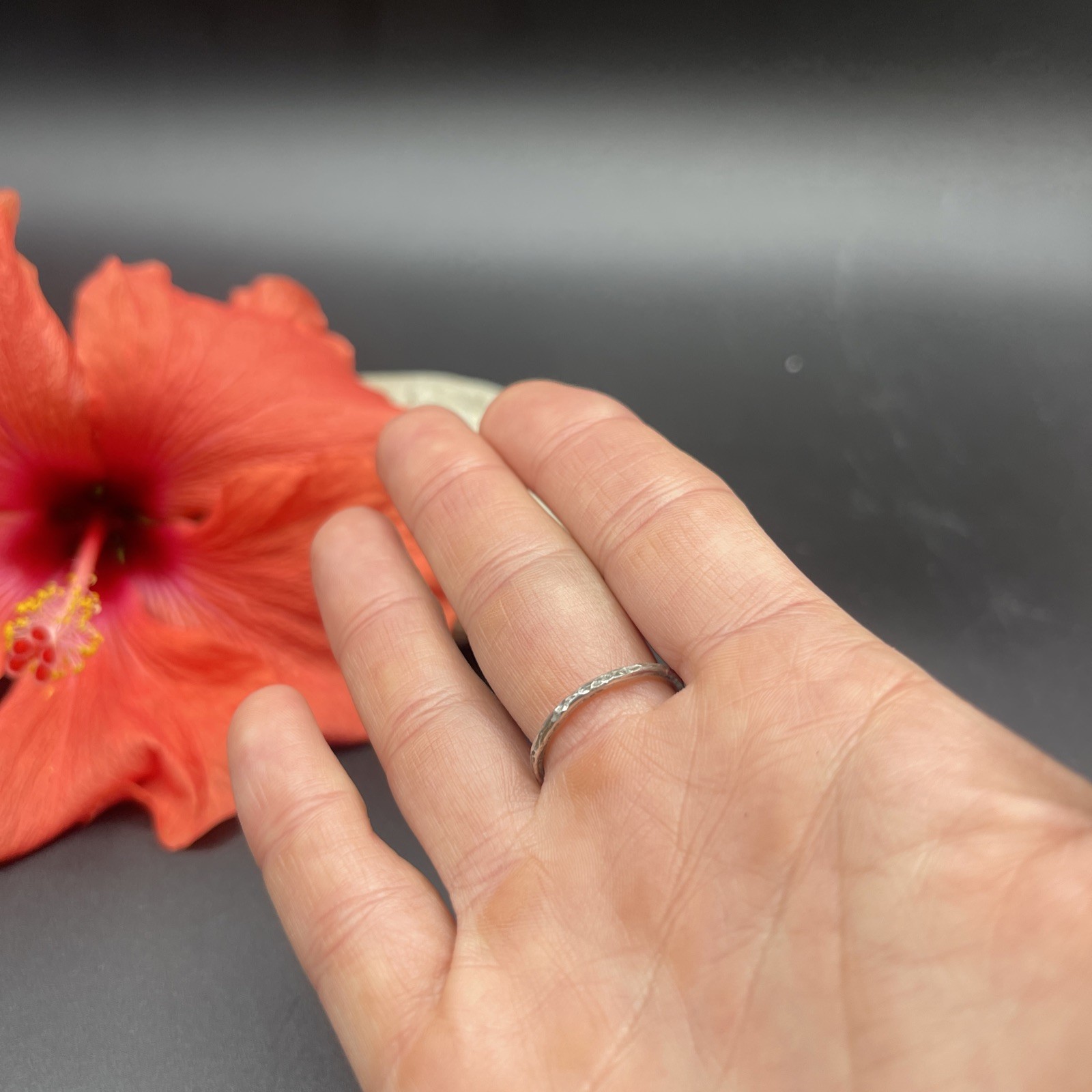 Stunning Unique Handmade 925 Sterling Silver Stackable Band Ring #B99