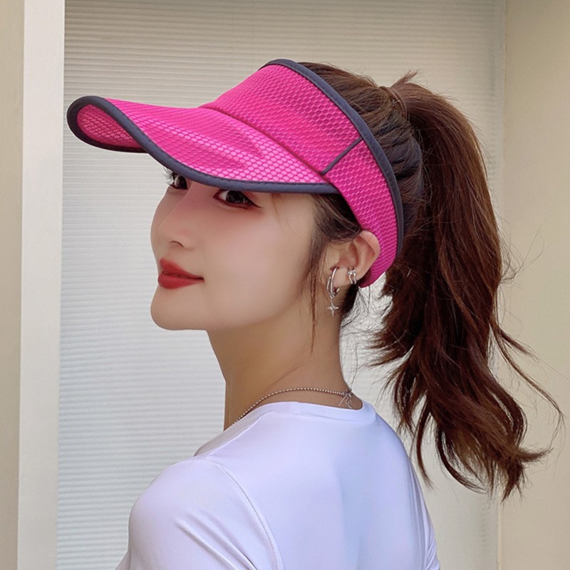 Sun Visor Adjustable Sports Tennis Golf Headband Cap Men Women Travel Hat