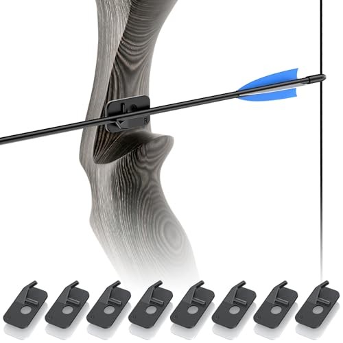 8 Pcs Recurve Bow Rests - Right Hand Archery Rest with Right Hand