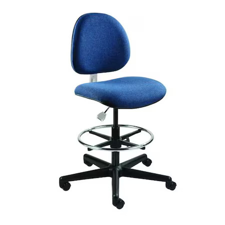 Bevco V850shc Task Chairs, 24 In To 34 In Height, Navy Blue