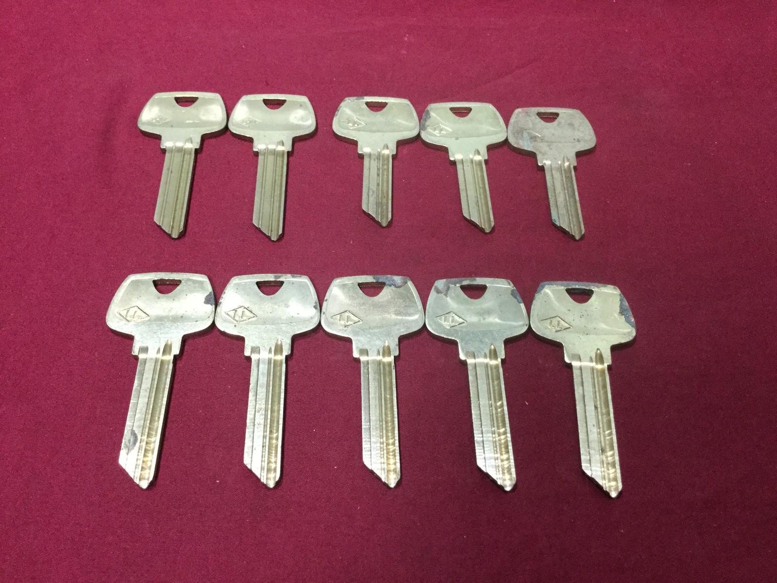 Sargent LL & LHM 5 Pin & 6 Pin Key Blanks, Set of 10 - Locksmith