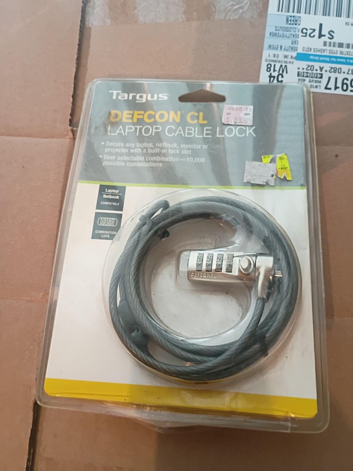TAGUS DEFCON CL LAPTOP CABLE LOCK