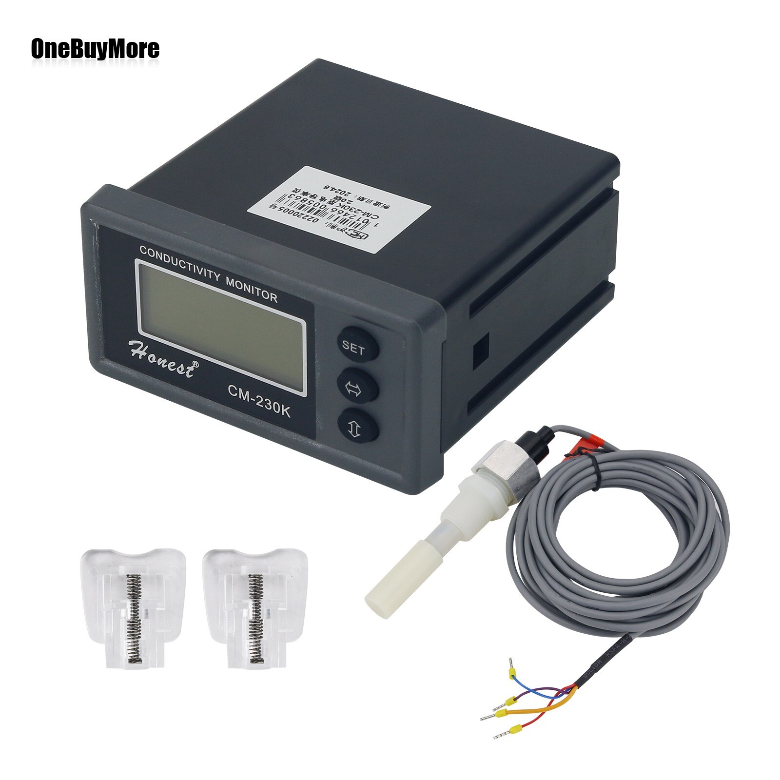 CM-230K 220V Online Conductivity Meter Water Conductivity Meter w/ Electrode