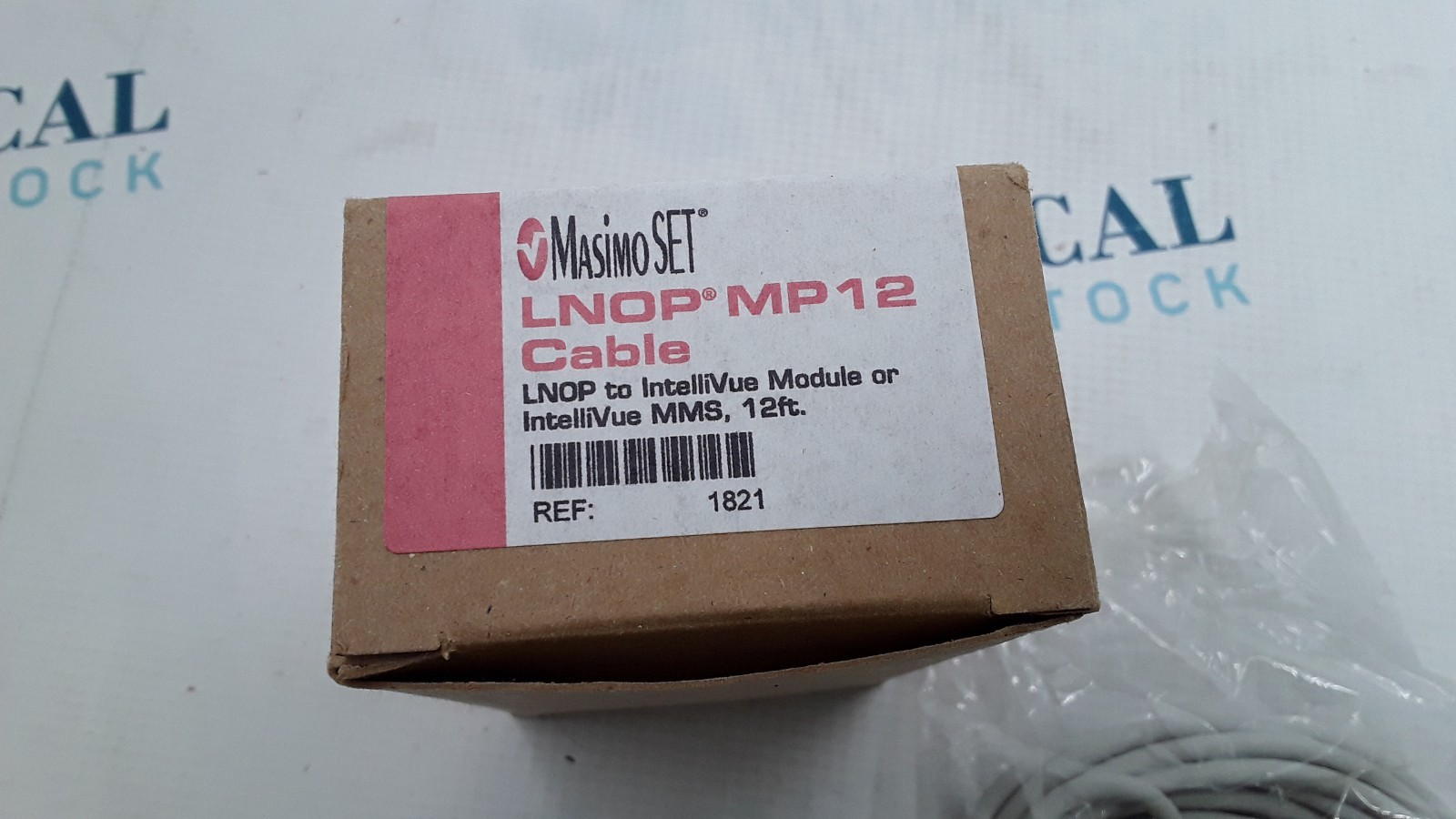 Masimo LNOP MP 12 Cable to InteliVue Module or MMS 12ft REF 1821