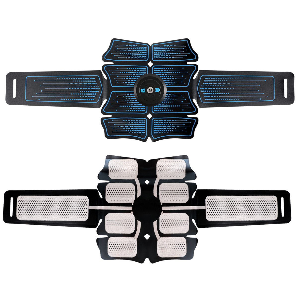 USB Electric Core Trainer Abdominal Muscle Toner Toning Stimulator Machine Set
