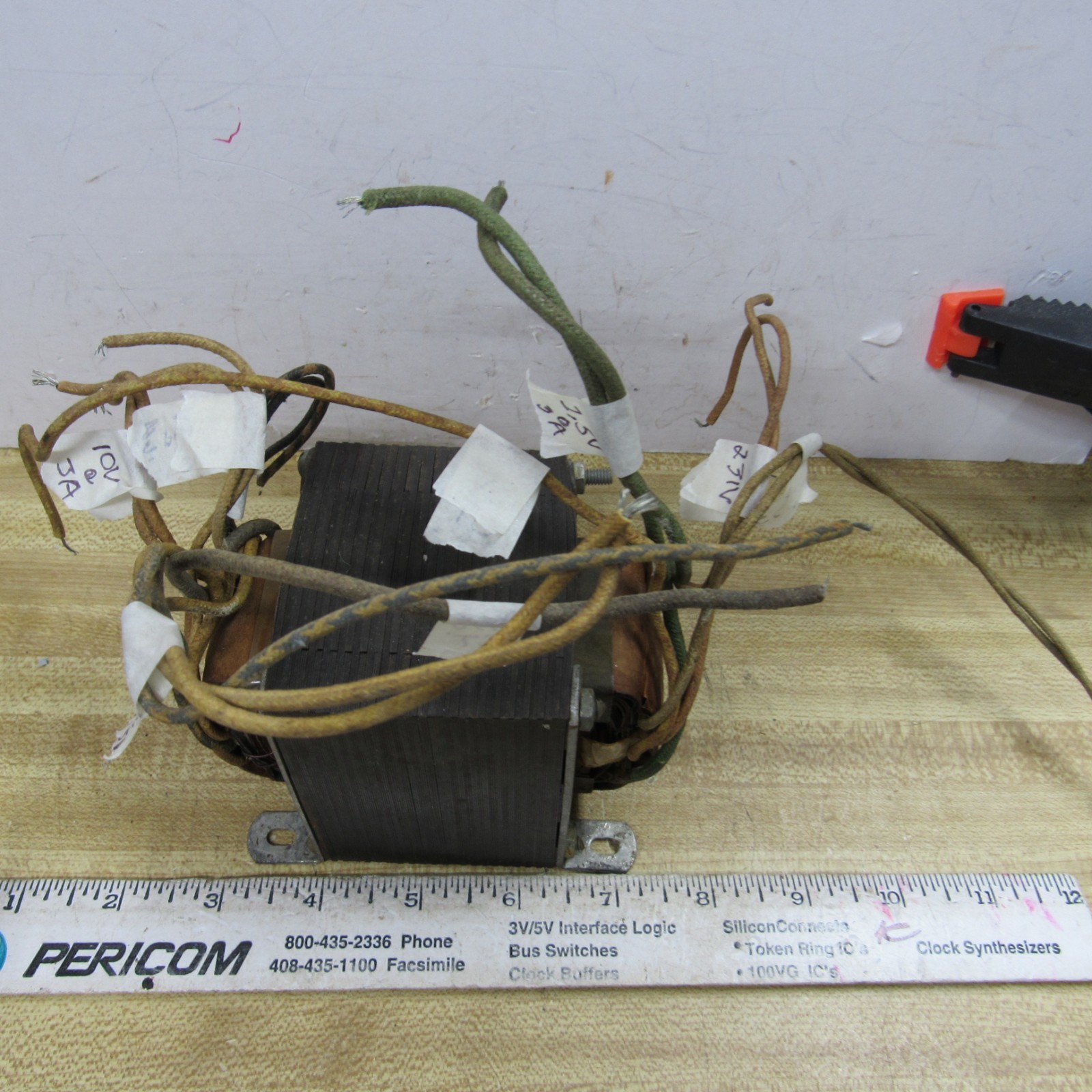 TRANSFORMER POWER 231V 2.5VCT  6.3VCT 6.3V 10VCT  HAM RADIO