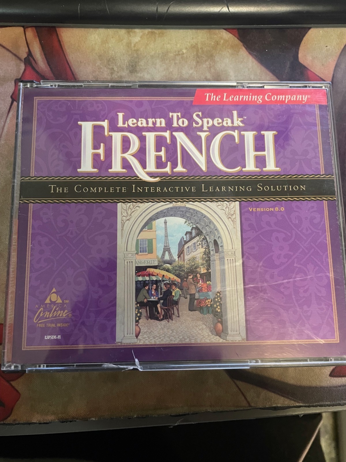 Learn To Speak French from The Learning Company for Windows PC CD-ROM with case