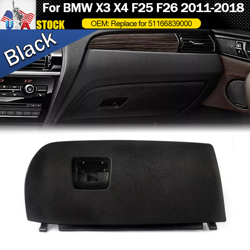 New Dash Glove Box Door Lid For BMW X3 X4 F25 F26 2011-2018 Black 51166839000