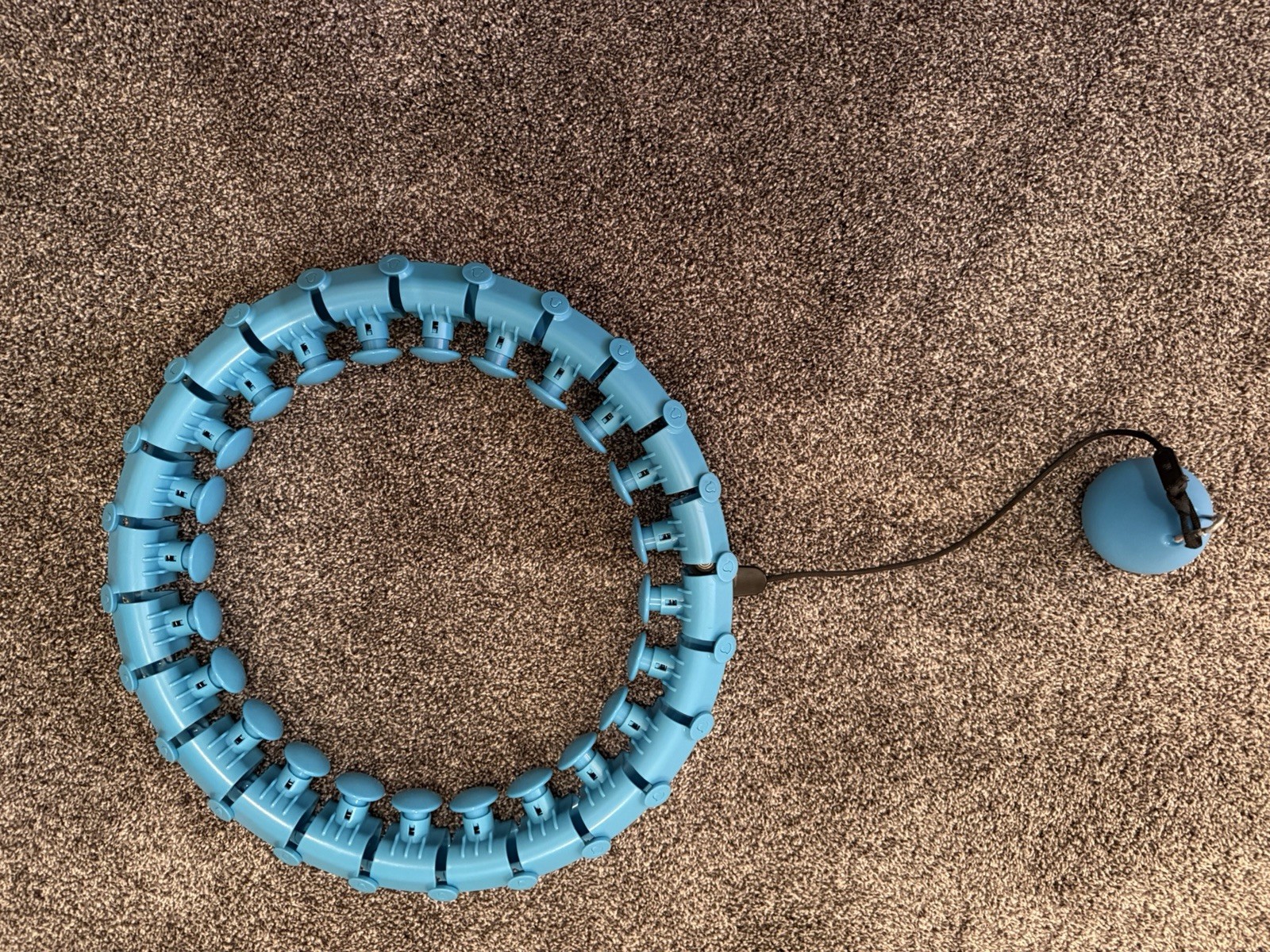 Dumoyi Smart Fitness Hoop Blue