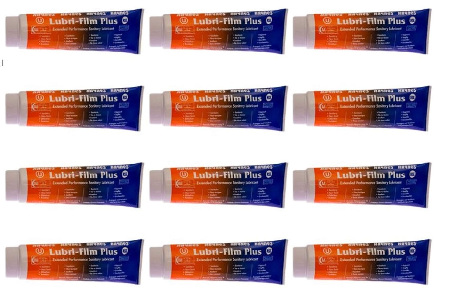 Haynes - COMINHKPR134165 Lubri-Film Plus 4 oz, Pack of 12 Tubes