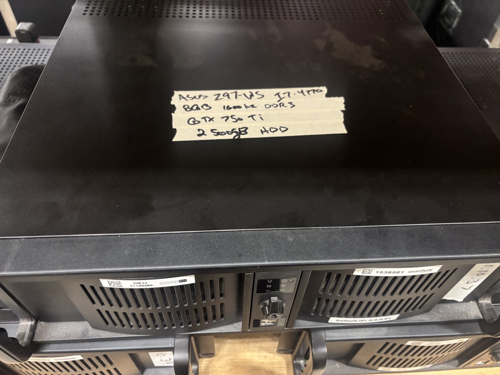 Coolux Pandoras box PC Server Enclosure Set
