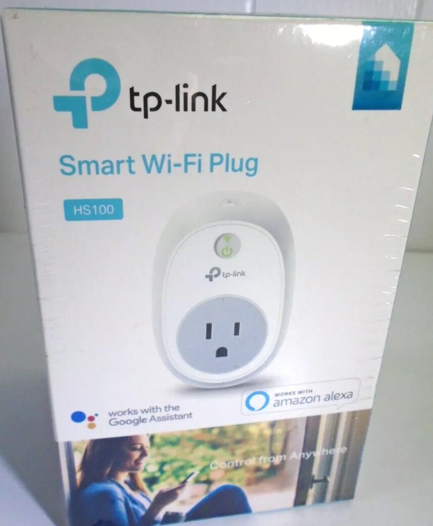 TP-Link - HS100 - Smart WiFi Plug - w/ Google Assistant & Amazon Alexa