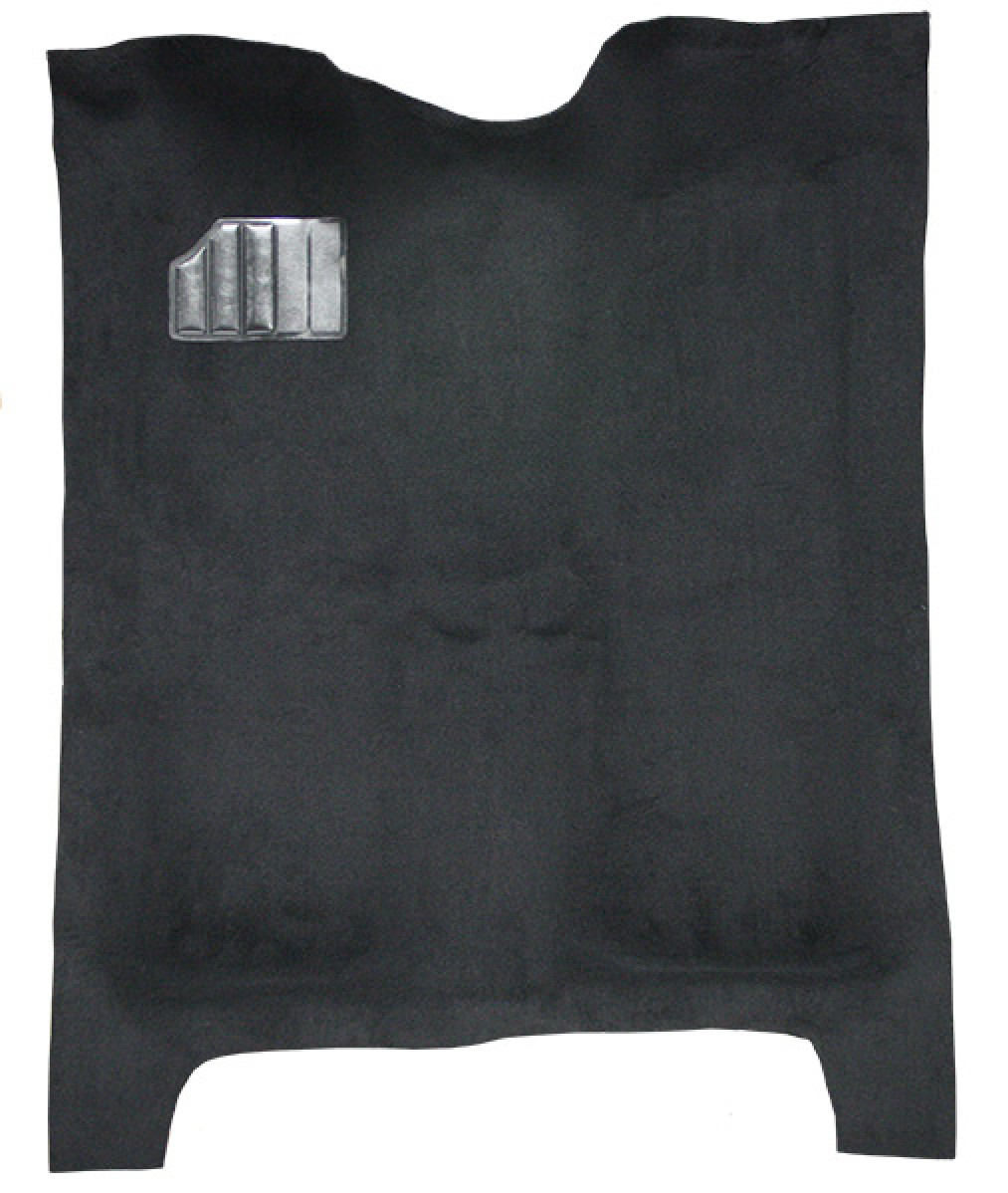 ACC 84-87 BUICK GRAND NATIONAL REGAL GN BLACK MOLDED CARPET RUG W/ PADDING
