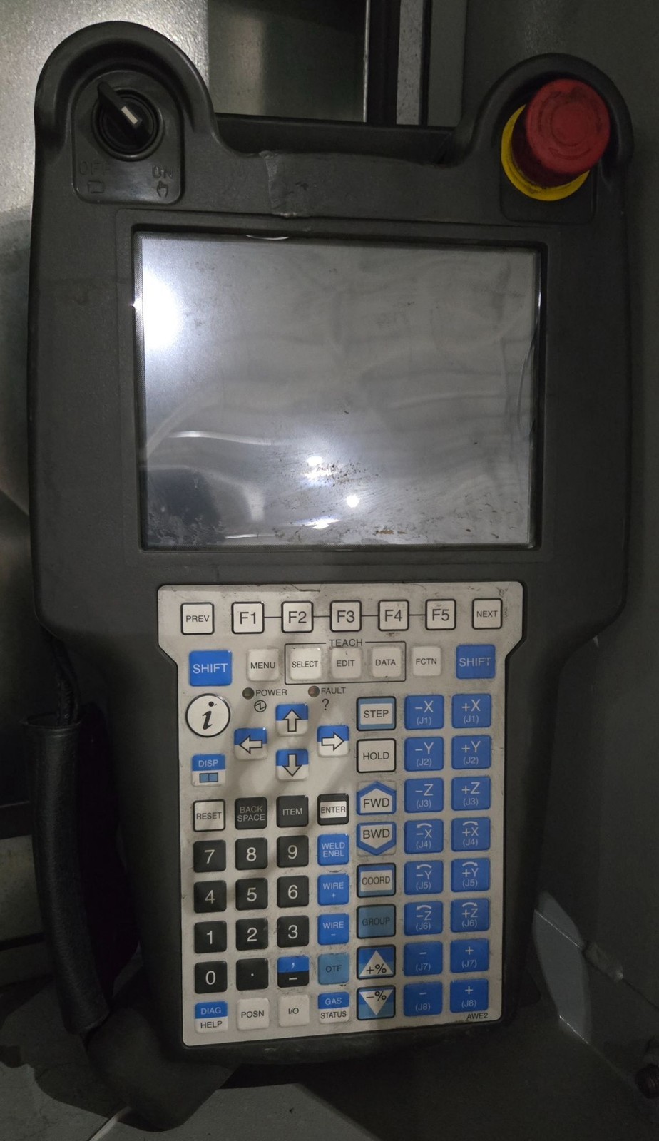 FANUC R-2000iB/210F Complete with R-30iB Controller & WTC Weld Controls USED