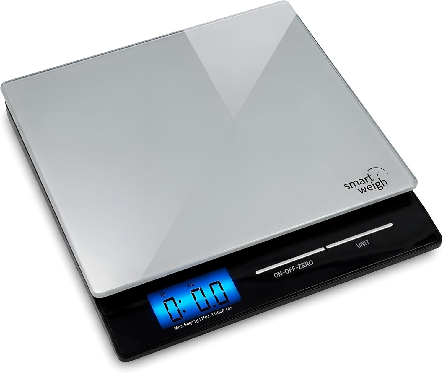 Professional USPS Postal Scale with Tempered Glass Platform, Multiple Weighin...