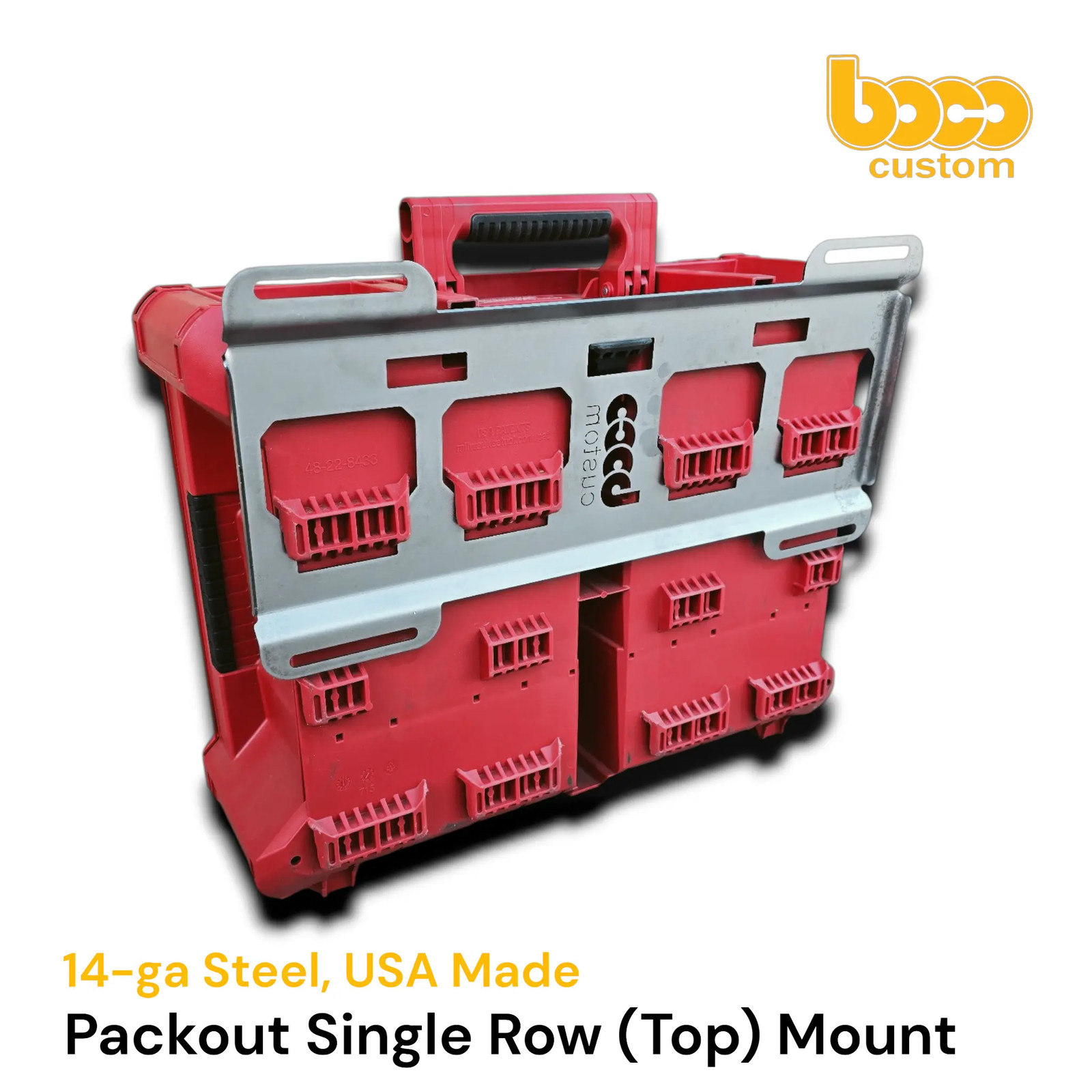 Single Row Milwaukee Packout Mount