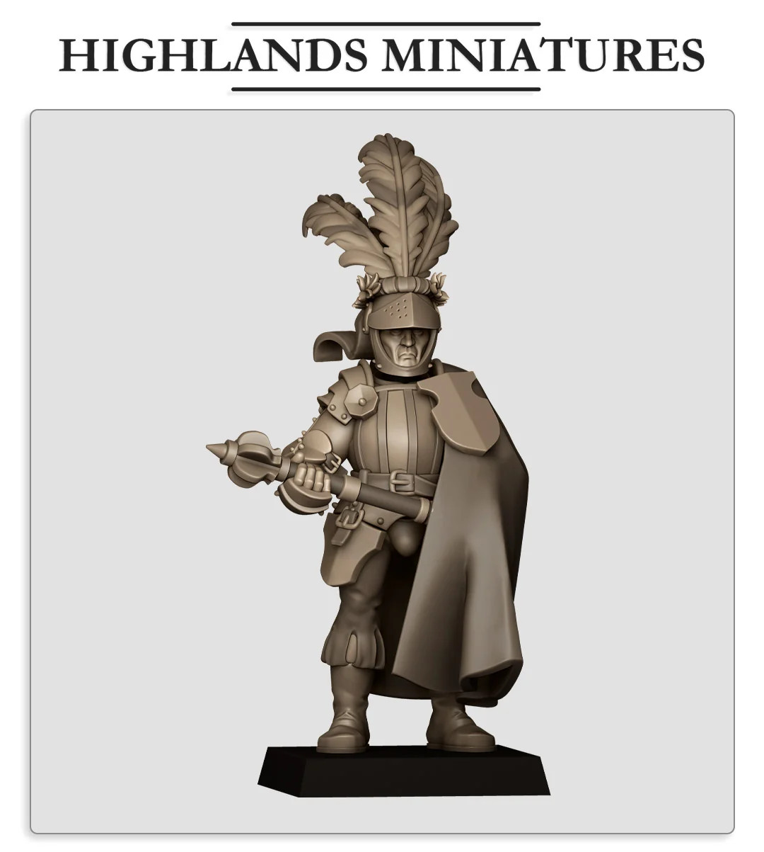 Sunland Captain A - 28-32mm Sunland - Resin Tabletop Miniature