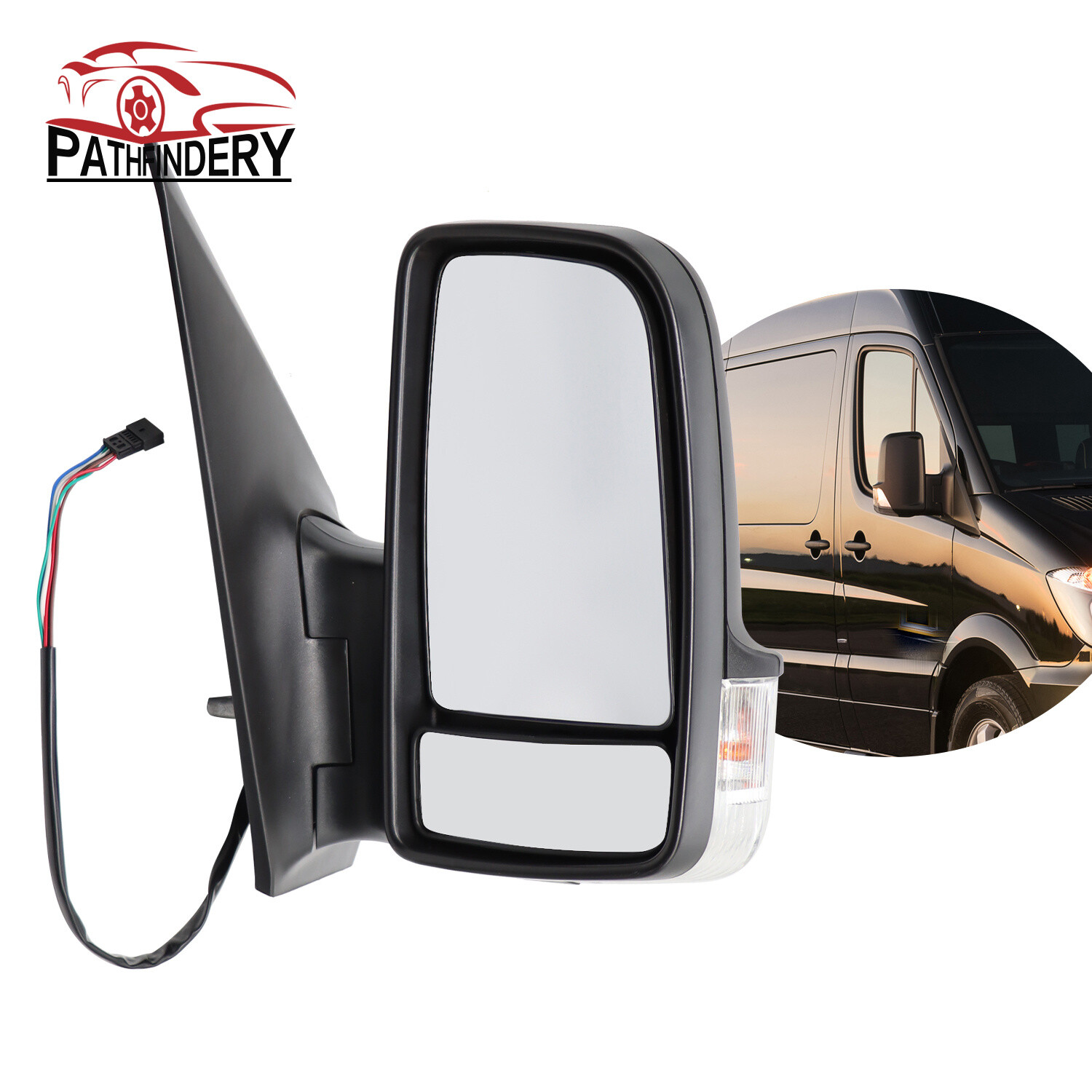 Fit For 2006-17 Mercedes Freightliner Dodge Sprinter 2500 3500 Right Side Mirror