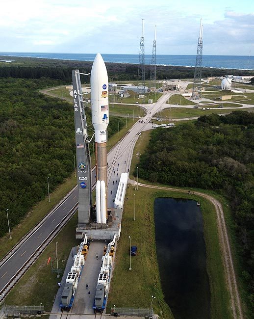 ATLAS V MOVES FOR MARS SCIENCE LABORATORY LAUNCH 8x10 GLOSSY PHOTO PRINT