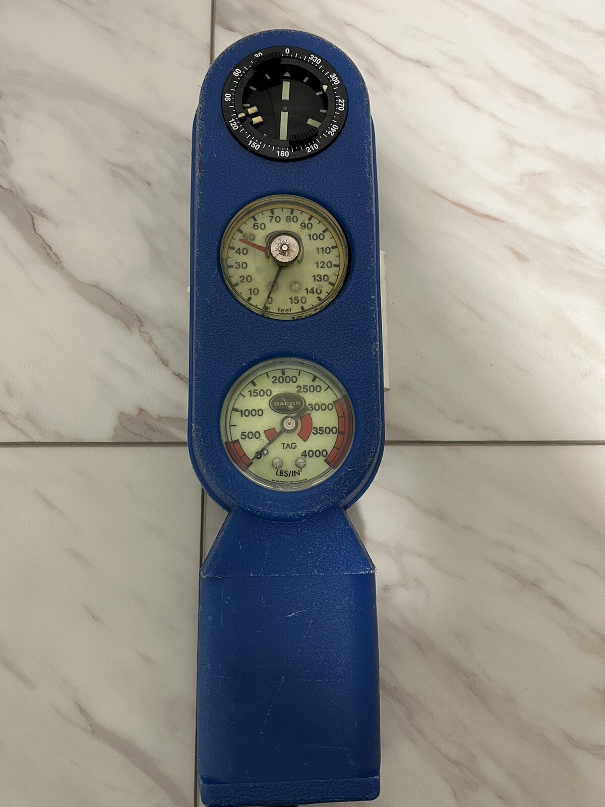 SCUBAPRO REGULATOR SET - ScubaPro Pennform Pressure Gauge - Compass - UNTESTED