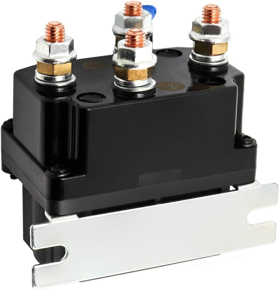 Efficient 12V 250A Silver-Plated Relay for Reliable Winch Control - Lightweight