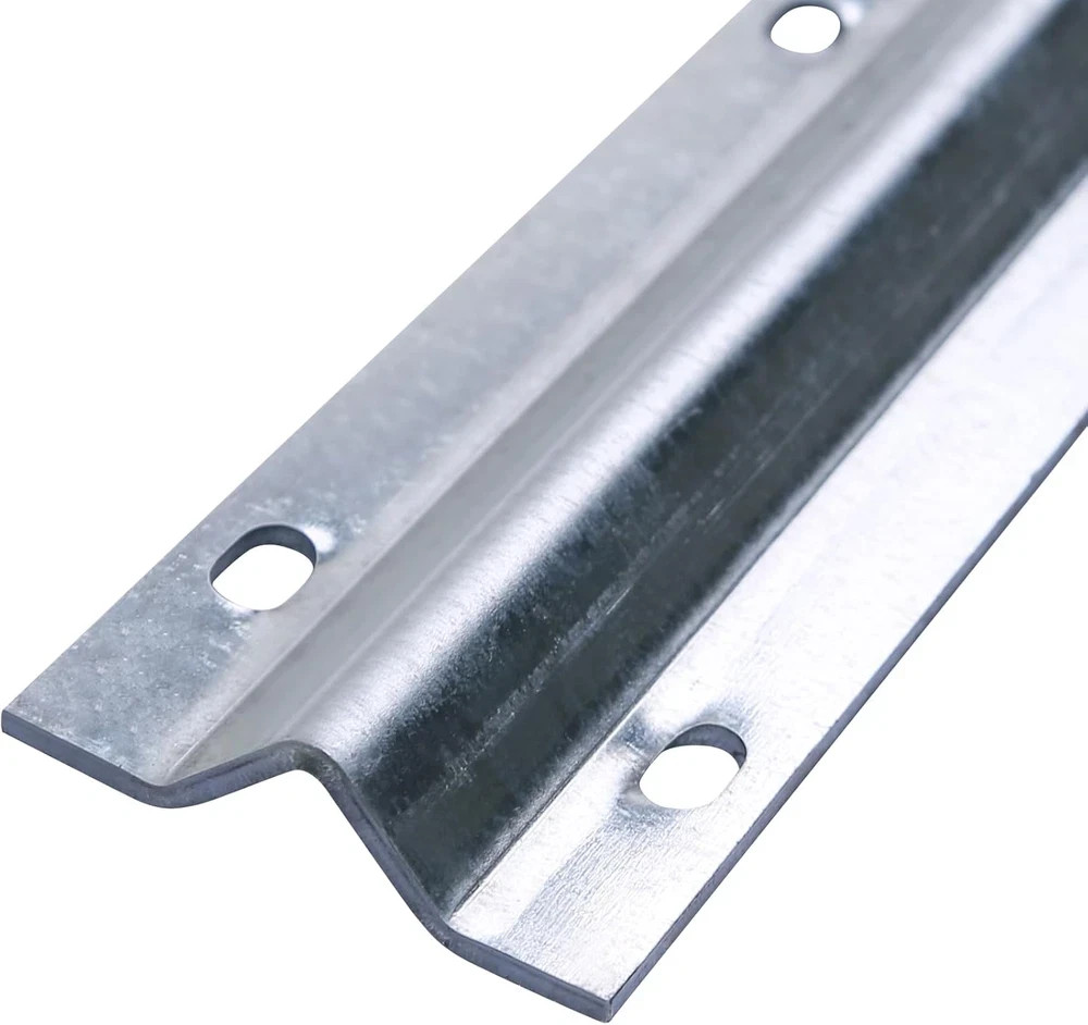 12FT Heavy Duty Galvanized V Track Kit for Sliding Gates & Barn Doors