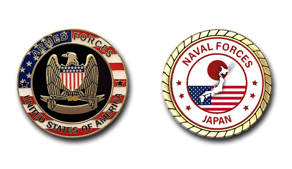 Naval Forces Japan Challenge Coin