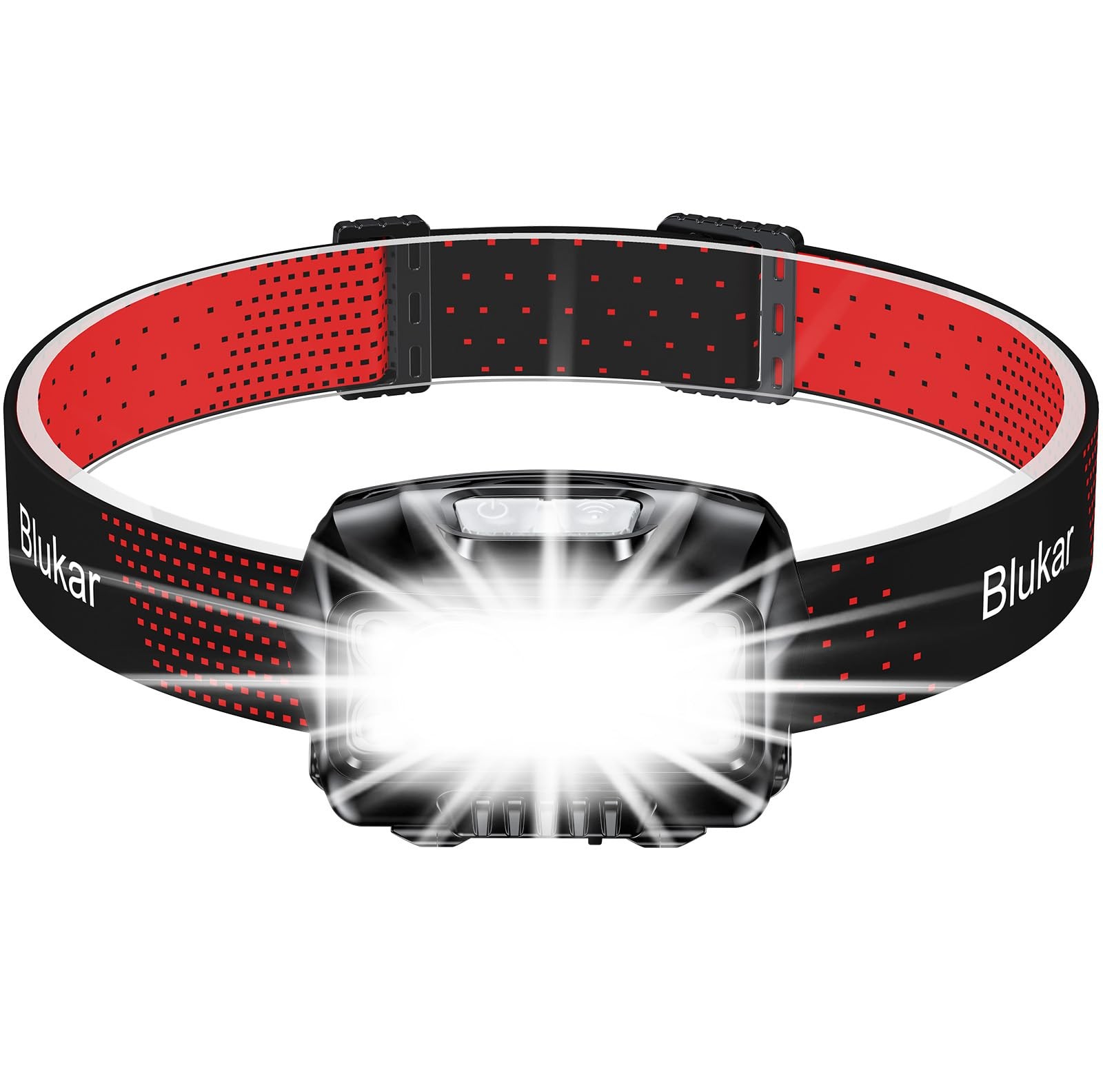 Led Headlamp Rechargeable, 2000l Super Bright Headlight Flashlight | 8 Modes