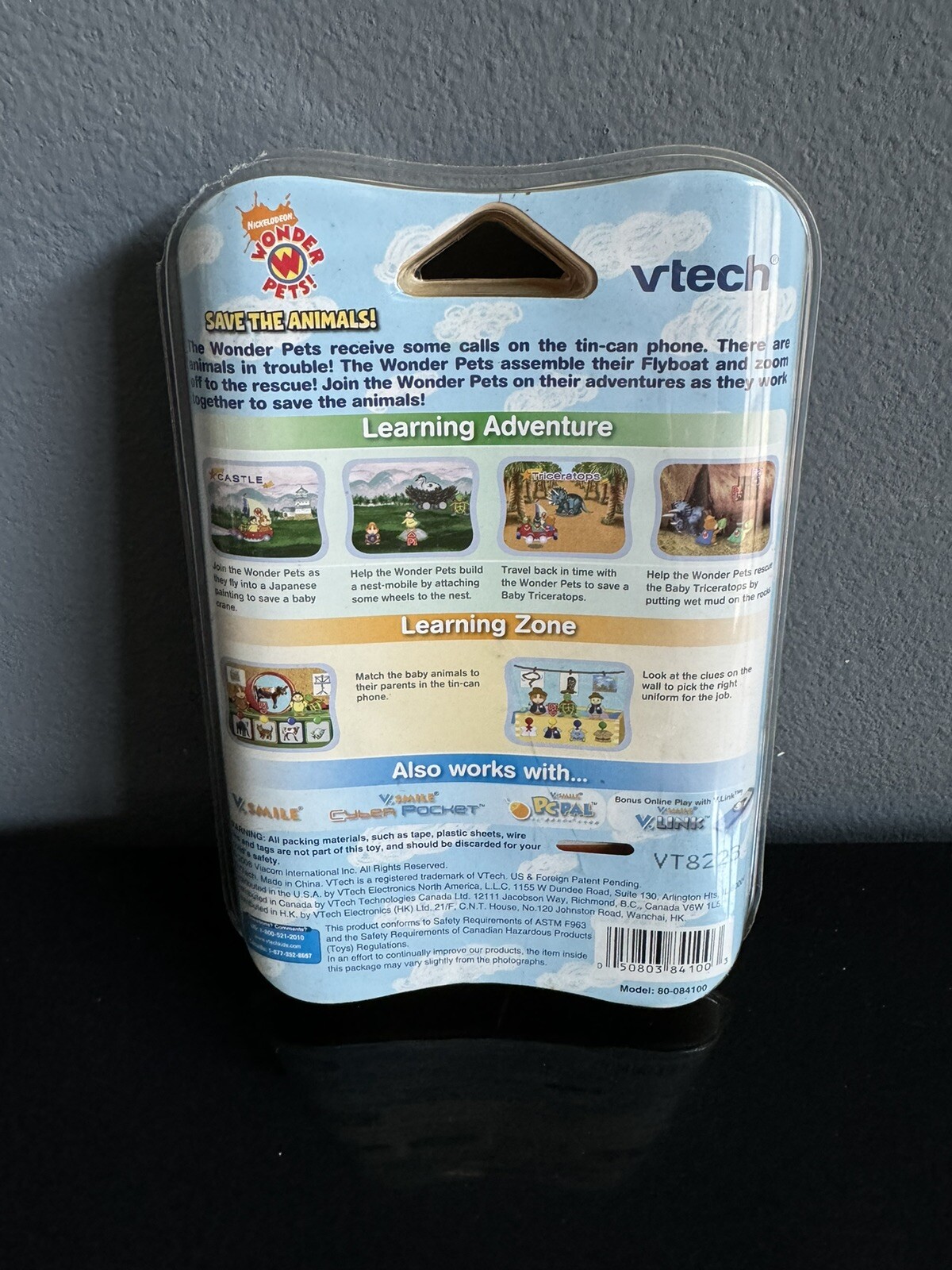 NEW Vtech Wonder Pets - Save The Animals Game - VSmile VMotion 2008 - SEALED