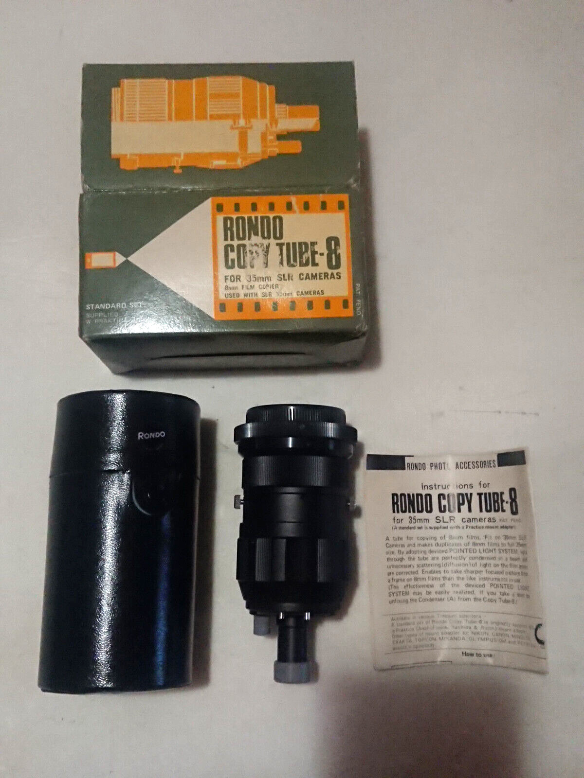 RONDO COPY TUBE-8 NARROW FILM PHOTOCOPIER 35mm