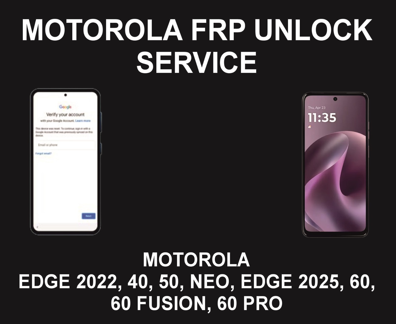 Edge Account Repair, Edge 2022, 2025, Edge 40, 50, 60, Neo, Fusion