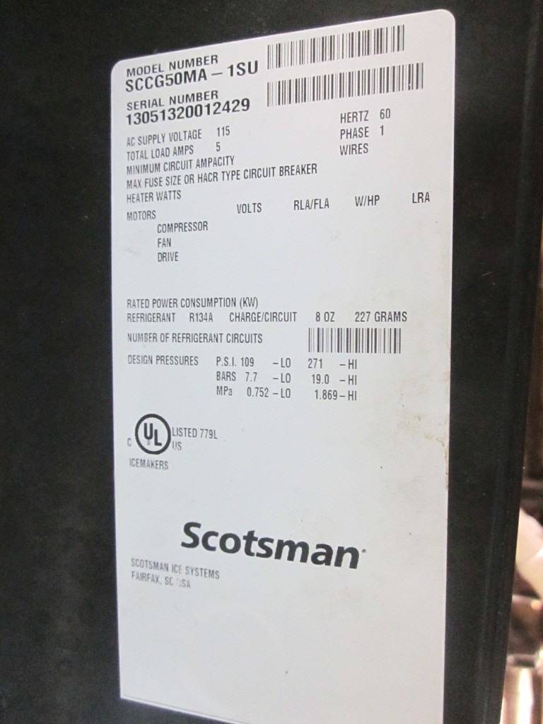 Scotsman 11-0574-01 Switch Panel