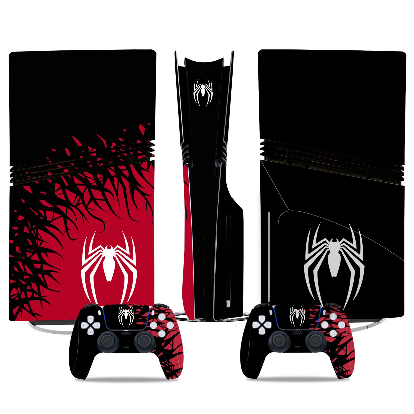 Skin Stickers for PS5 Pro Game Console, Protective Color Stickers, Cartoon Films