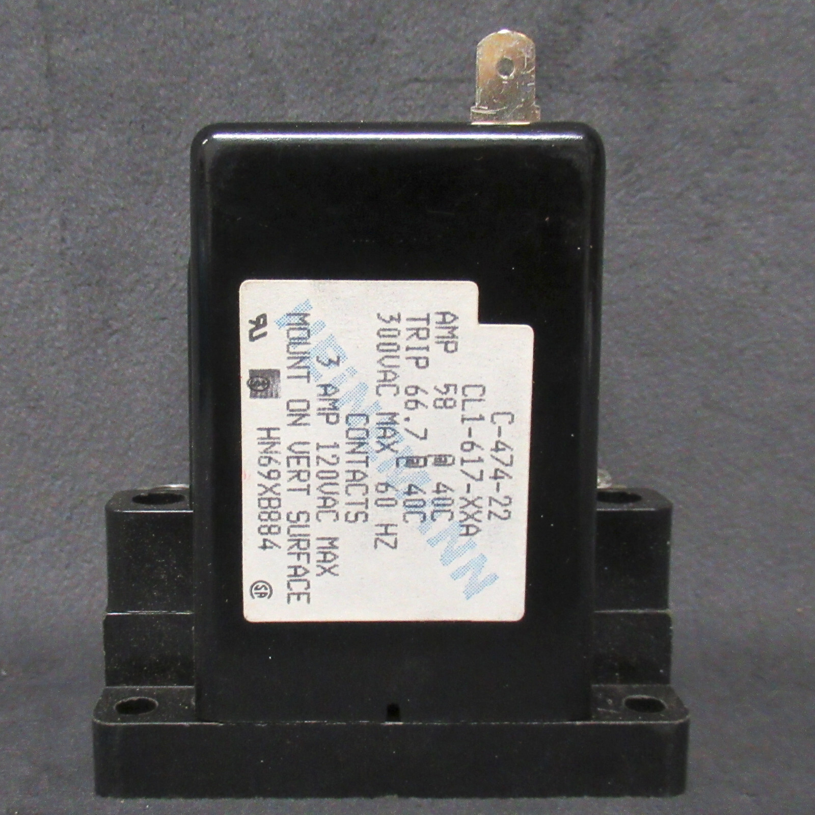 ~Discount HVAC~ CP-HN69XB884 - Carrier - Overload Relay 3/1.5A @ 120/240V