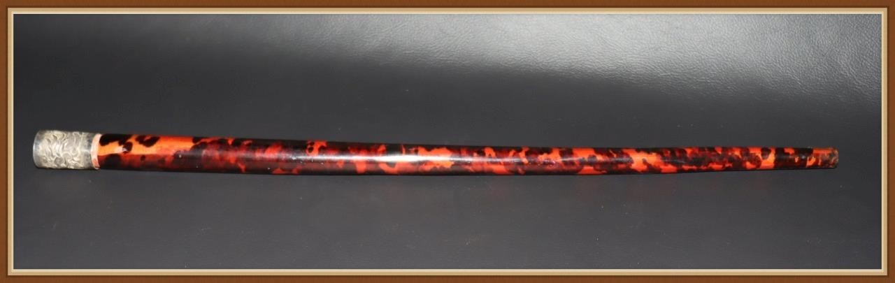 ANTIQUE WW II OFFICER'S MILITARY POINTER / SWAGGER STICK - BROUGHT HOME BY OWNER