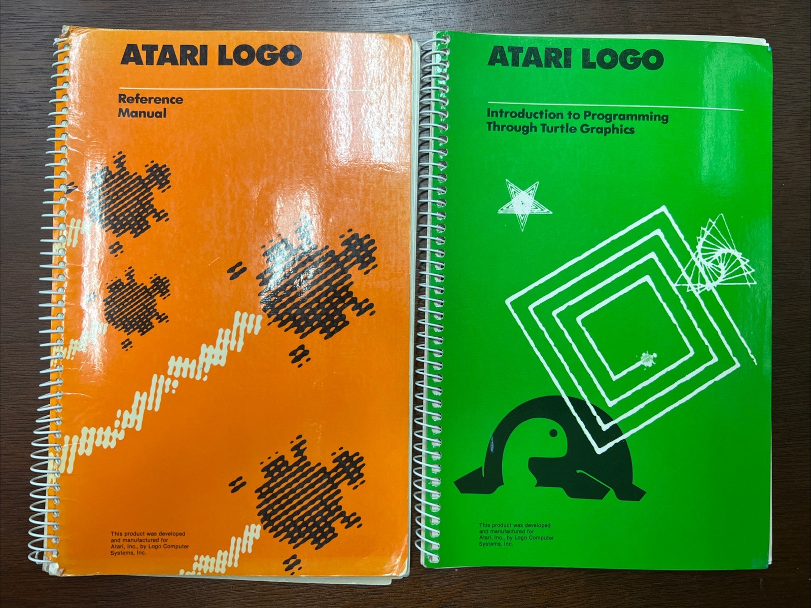 Vintage 1983 Atari Logo Manuals: Introduction to Programming & Reference Manual