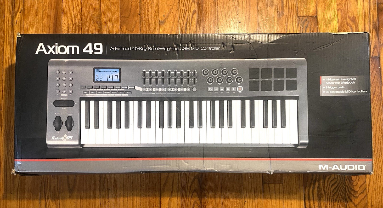 M-Audio Axiom 49 Key USB MIDI Keyboard Controller - Black